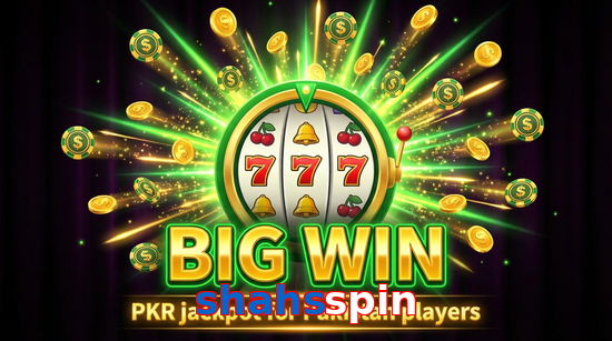 Big win animation on Shahsspin slot game
